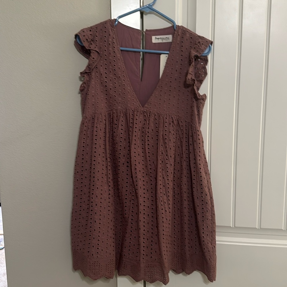 Flutter sleeve romper